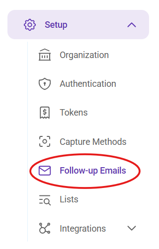 Romify Follow-up Emails configuration